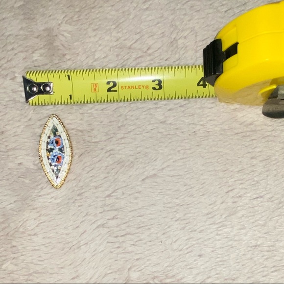 Mosaic Tile Pin from Italy - Picture 4 of 6